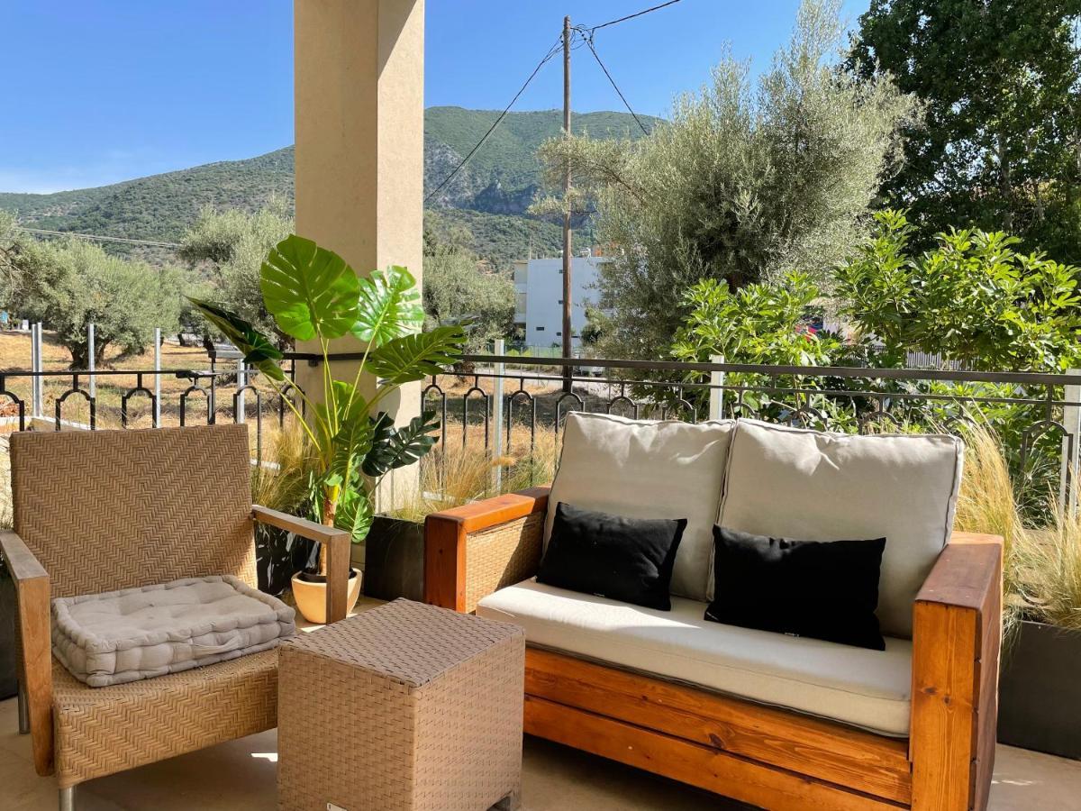 Kl Suites Lefkada - Feel At Home New Boho Apartment 400M From Beach Nidri Town Center Exterior photo